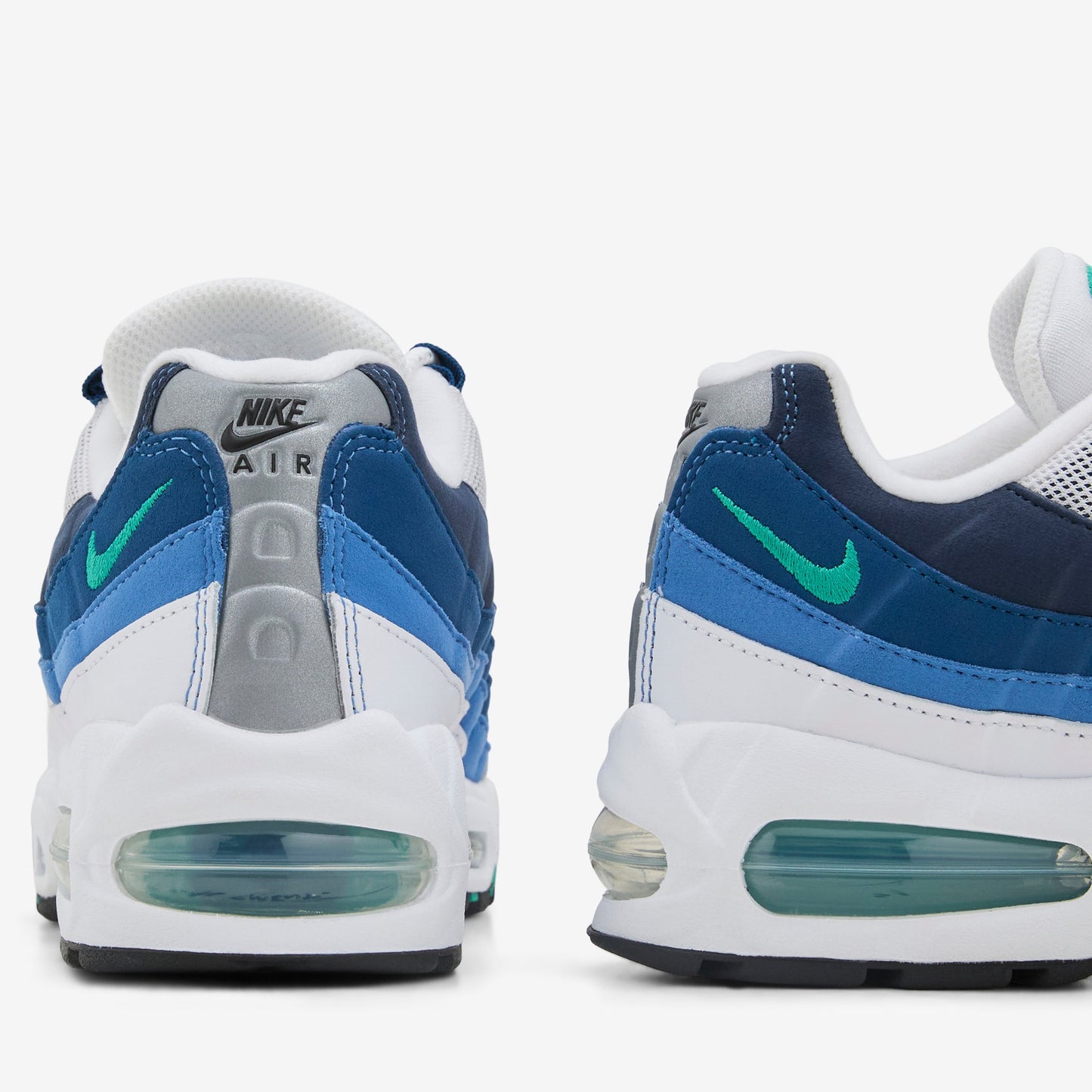 Air Max 95 OG White | Emerald Green | Lake Blue