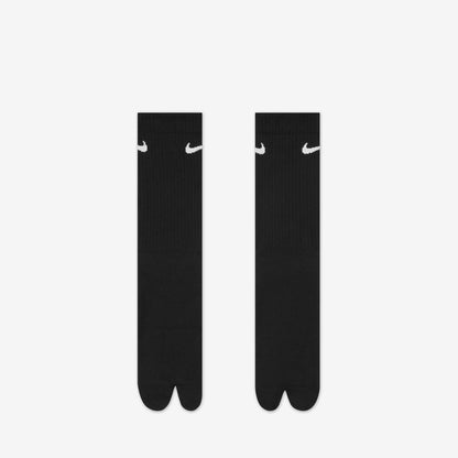 Everyday Plus 'Rift' Lightweight Split-Toe Crew Socks Black | White
