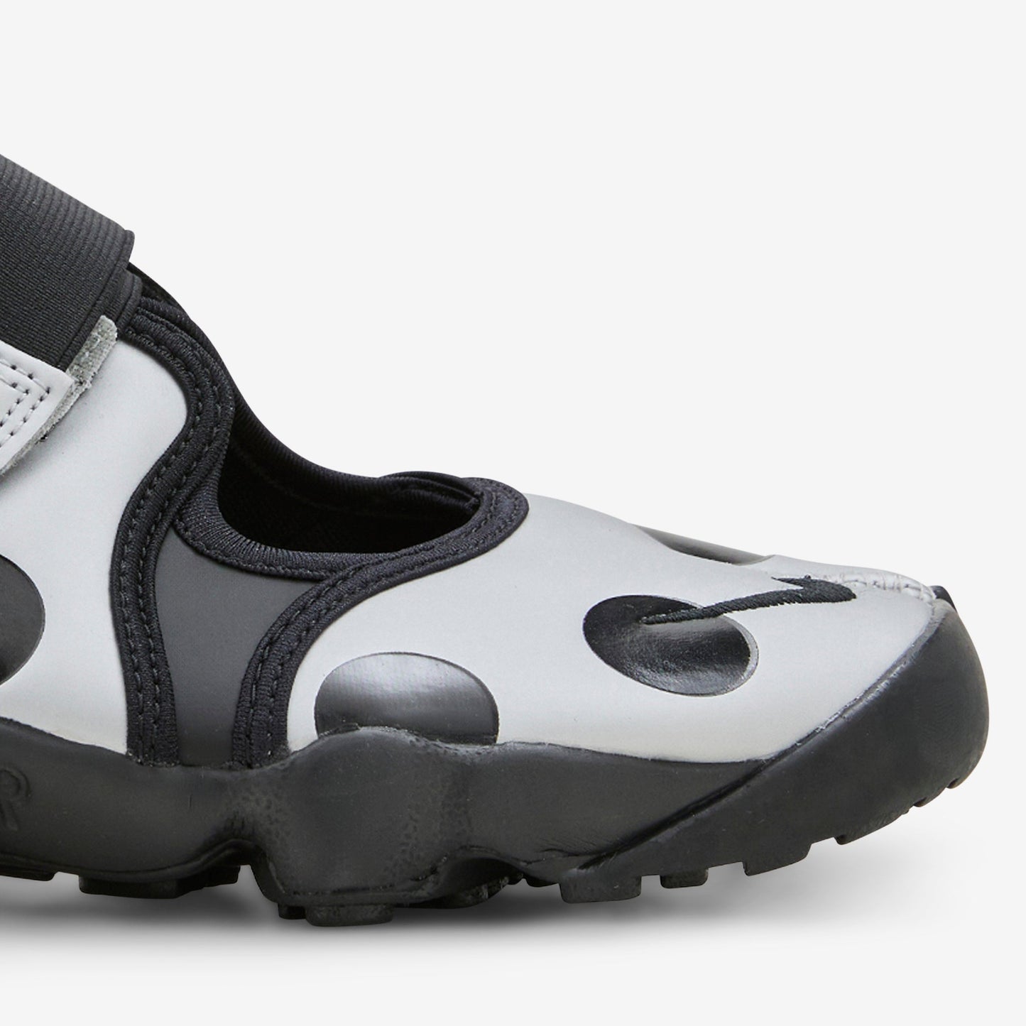 Women's Air Rift Black | Black | Metallic Silver