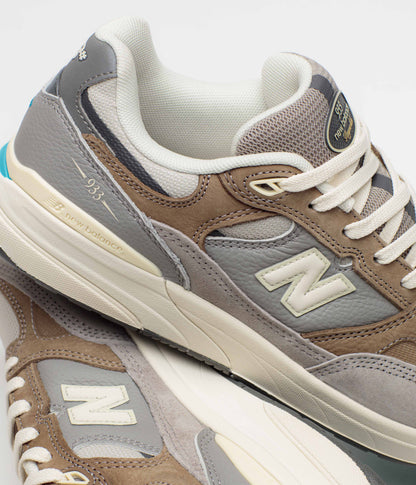 New Balance Numeric ‘Grey Days' 933 Andrew Reynolds Shoes - Marblehead