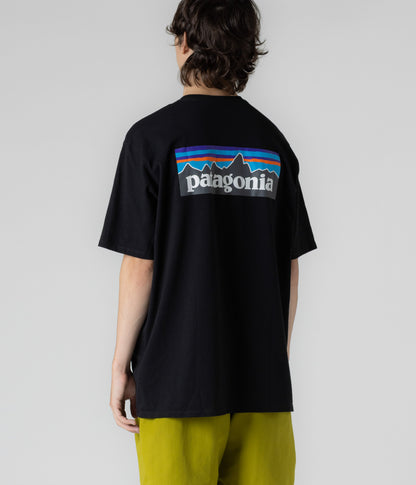 Patagonia P-6 Logo Responsibili-Tee T-Shirt - Black