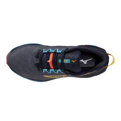 Mizuno Wave Mujin 11 Men's - Odyssey Gray/Citrus/Fiery Cora
