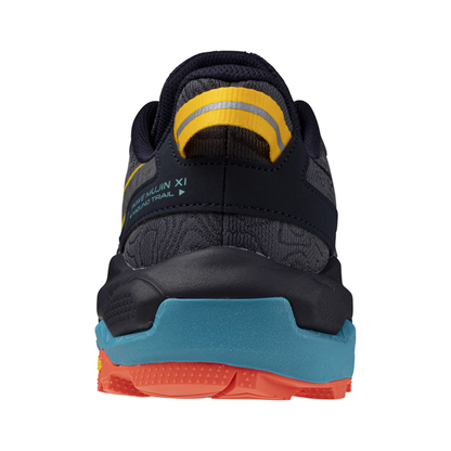 Mizuno Wave Mujin 11 Men's - Odyssey Gray/Citrus/Fiery Cora