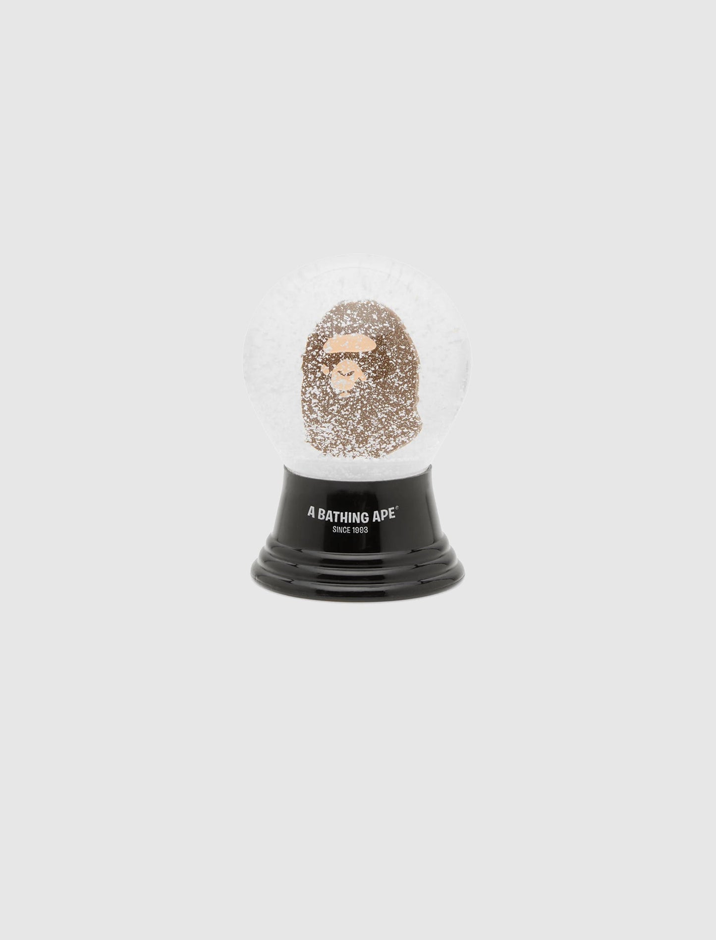 APE HEAD SNOW GLOBE