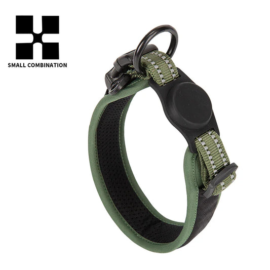 SMALL COMBINATION Pet  Cat Dog Reflective Collar for Airtag Protective Cover Small and Medium-Sized Dogs Articles Accessories