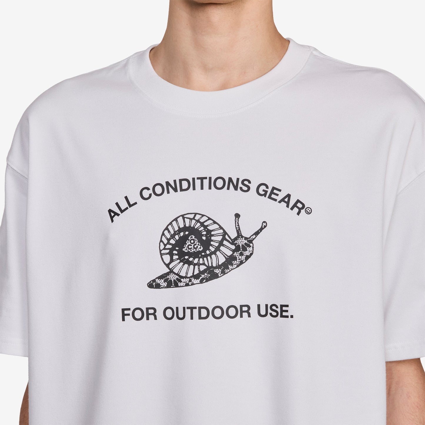 ACG 'Mystery Snail' Dri-FIT T-Shirt Summit White