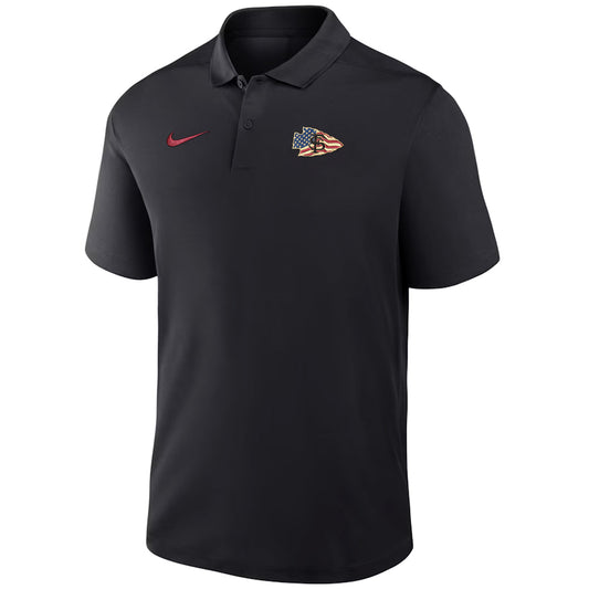 Nike Men's Veteran's Alliance Arrowhead Victory Polo - Black