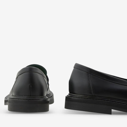 Women's Vinnee Penny Loafer Black Polido Leather