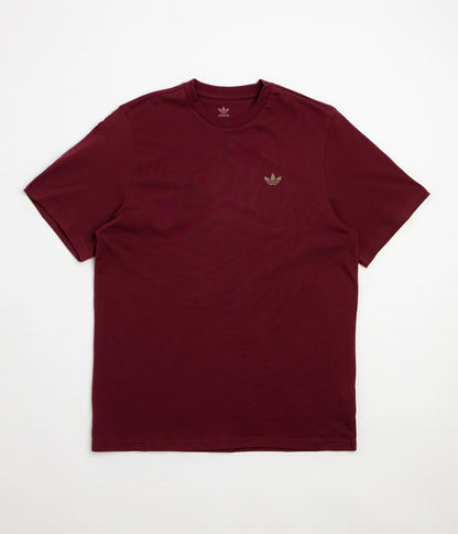 Adidas 4.0 Logo T-Shirt - Shadow Red / Khaki Six