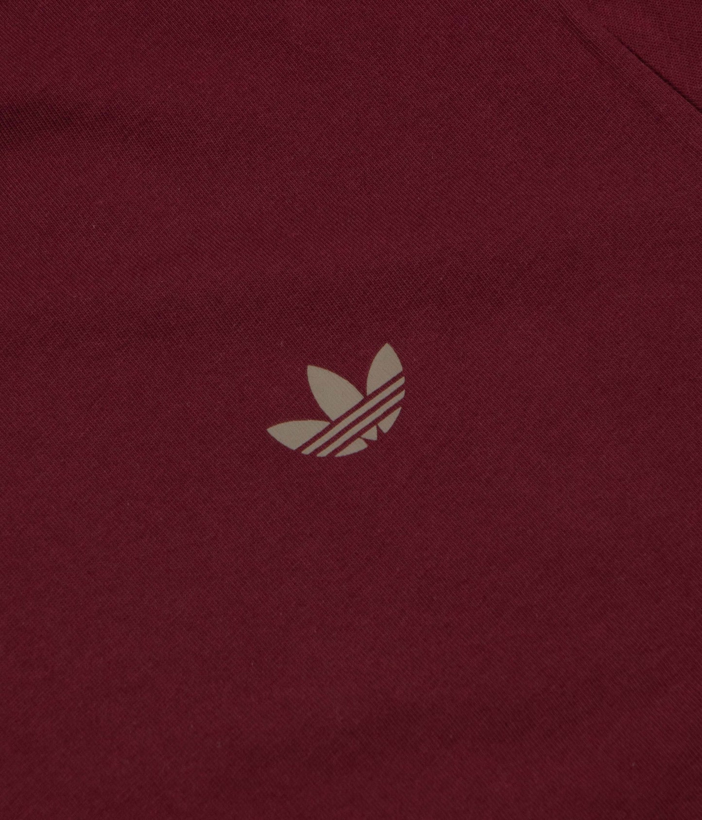 Adidas 4.0 Logo T-Shirt - Shadow Red / Khaki Six