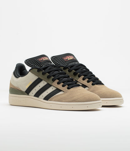 Adidas Busenitz Shoes - Cardboard / Core Black / Olive Strata