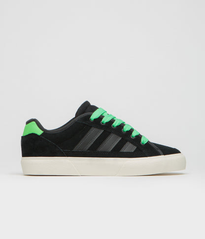Adidas Court TNS Premiere Shoes - Core Black / Carbon / Lime Burst
