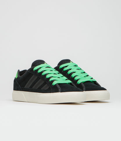 Adidas Court TNS Premiere Shoes - Core Black / Carbon / Lime Burst
