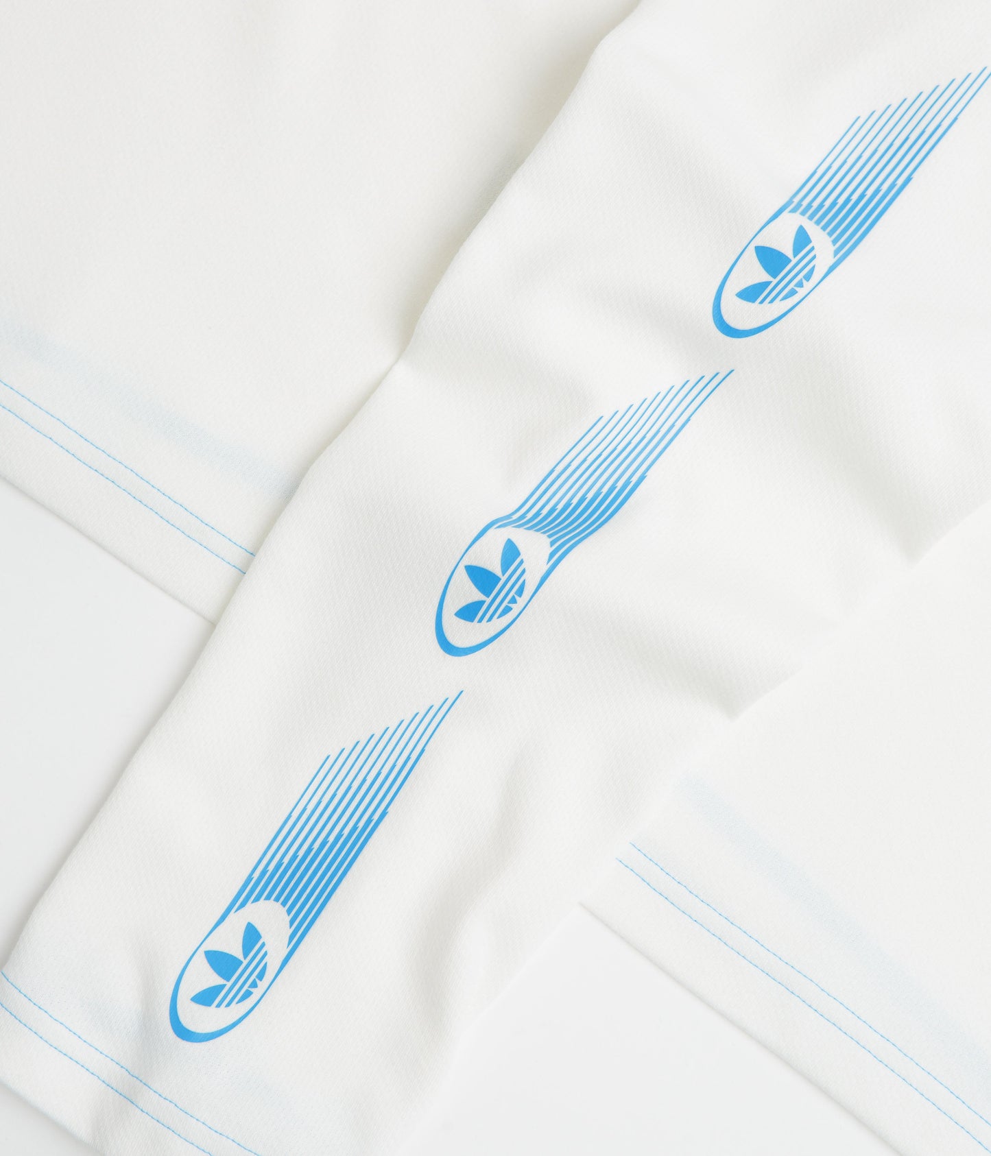 Adidas Formula Long Sleeve T-Shirt - White / Core White / Lucid Ray Blue