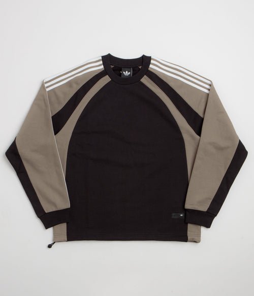 Adidas FS+ Crewneck Sweatshirt - Black / Khaki Six