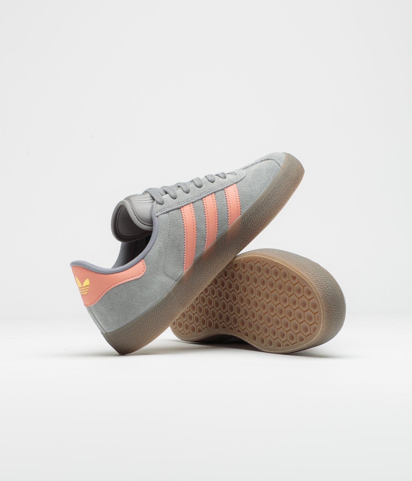 Adidas Gazelle ADV Shoes - Grey Three / Wonder Clay / Gum5