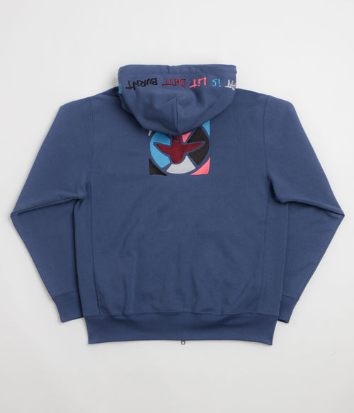 Adidas Gonz Graphic Full Zip Hoodie - Muted Purple