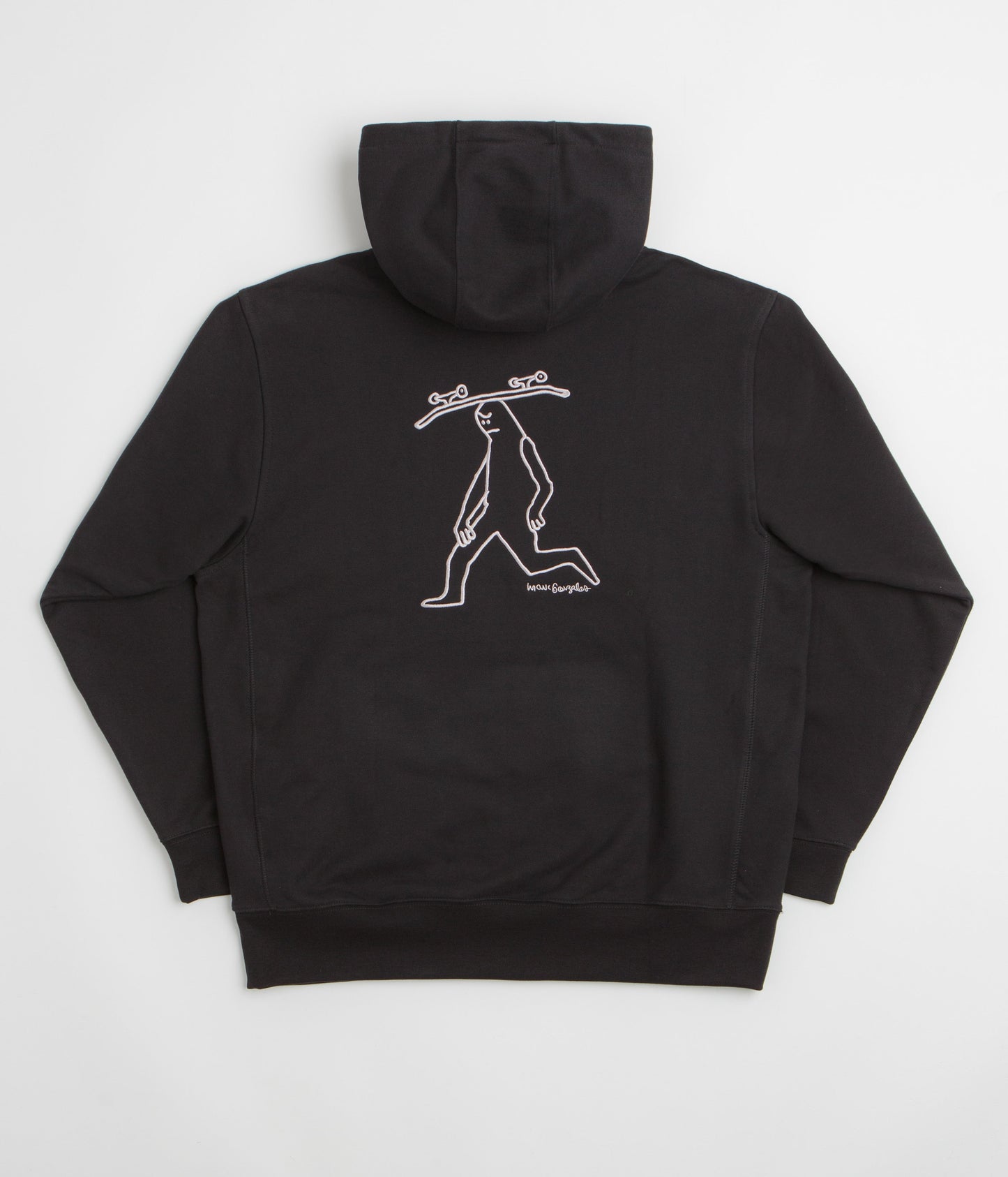 Adidas Gonz Head Hoodie - Black / Aurora Ivy