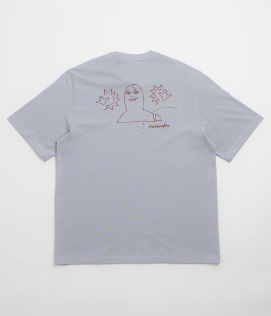 Adidas Gonz NA T-Shirt - Halo Silver / Shadow Red