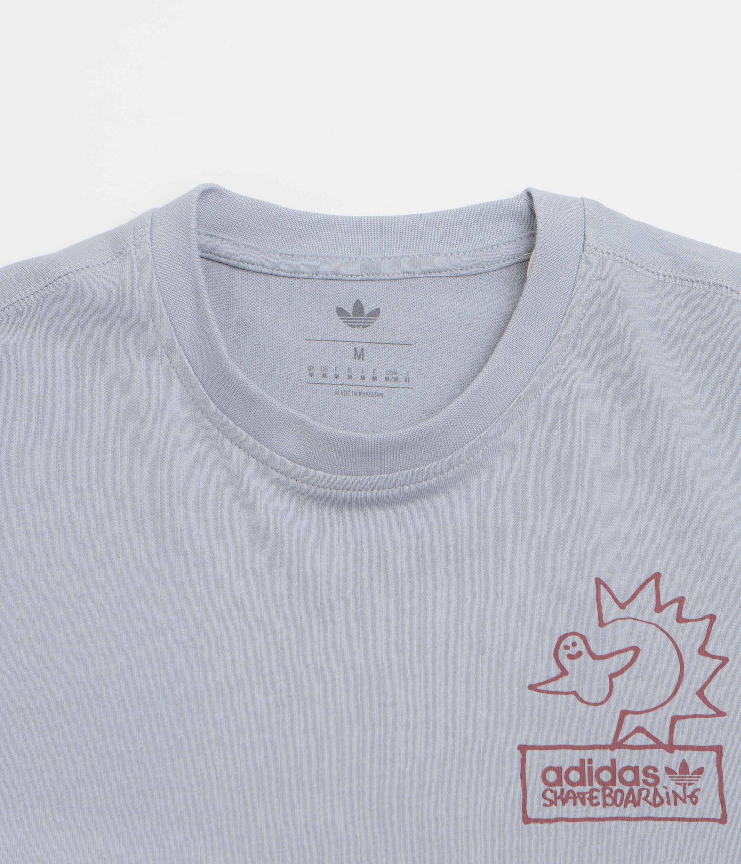 Adidas Gonz NA T-Shirt - Halo Silver / Shadow Red