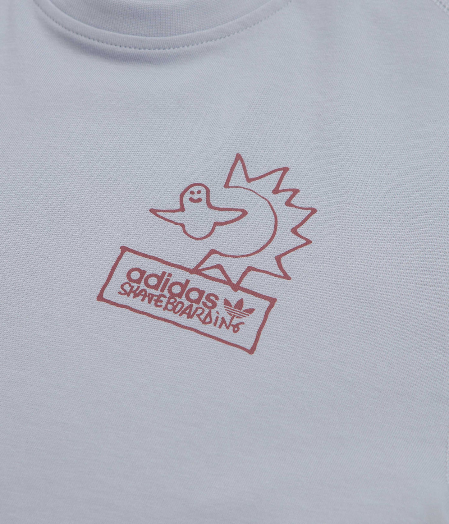 Adidas Gonz NA T-Shirt - Halo Silver / Shadow Red