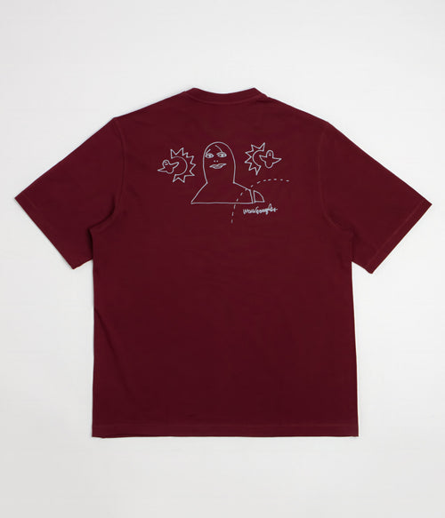 Adidas Gonz NA T-Shirt - Shadow Red / Halo Silver