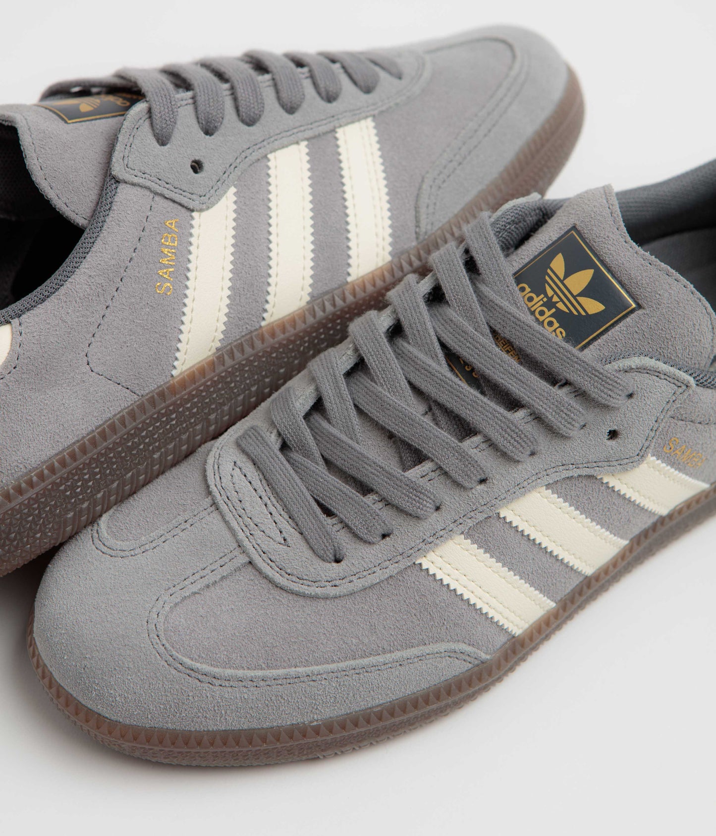 Adidas Samba ADV Shoes - Grey Four / Cream White / Grey Three