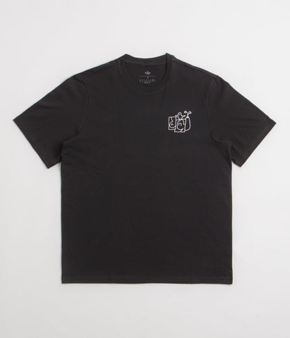 Adidas Shmoofoil Stairs T-Shirt - Black / White