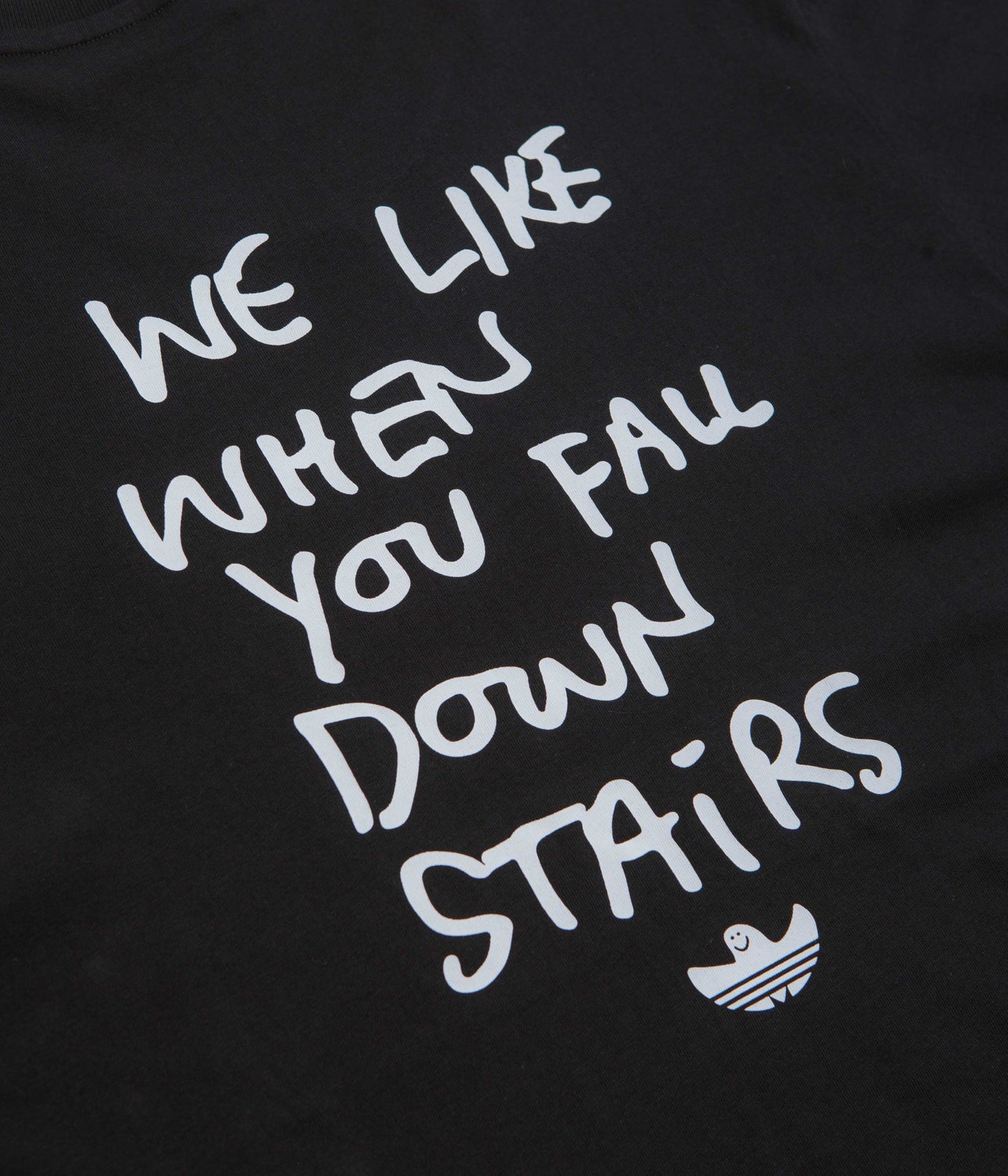 Adidas Shmoofoil Stairs T-Shirt - Black / White
