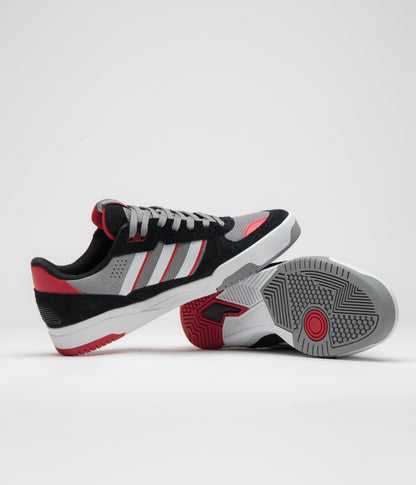 Adidas Tekkira Cup Shoes - Core Black / FTWR White / Better Scarlet