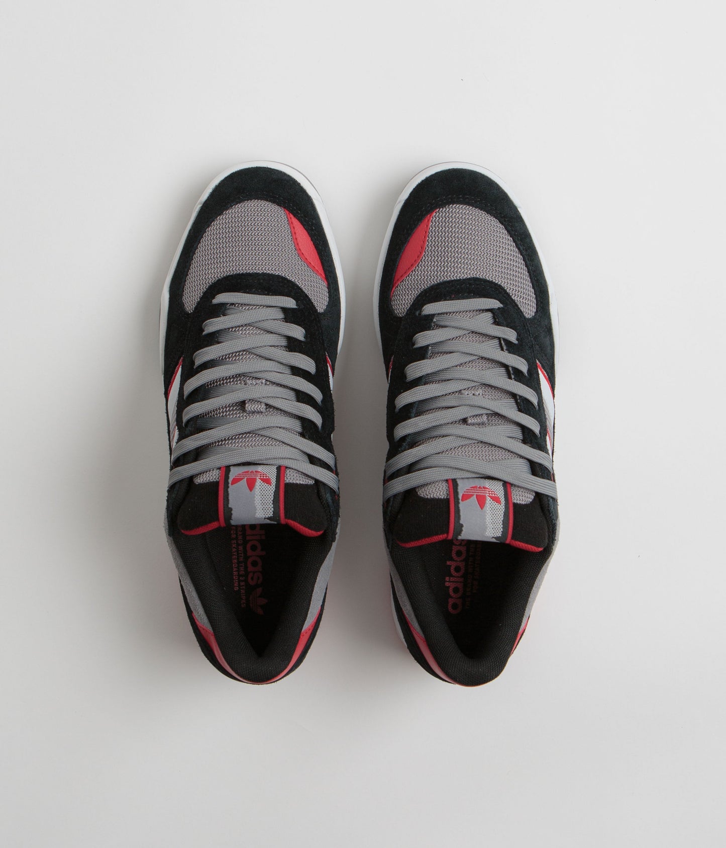 Adidas Tekkira Cup Shoes - Core Black / FTWR White / Better Scarlet