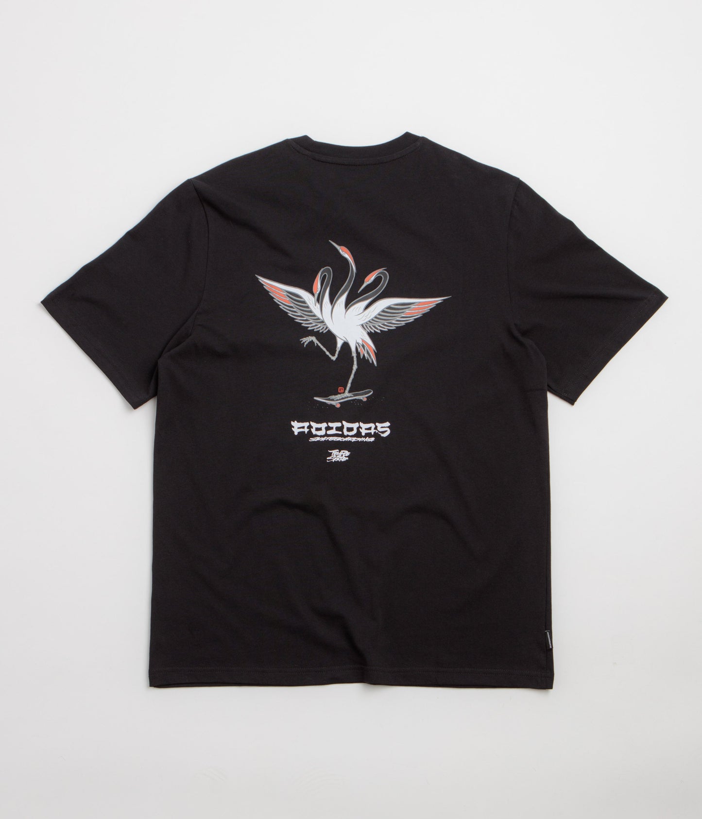 Adidas Temple Of Skate Crane T-Shirt - Black