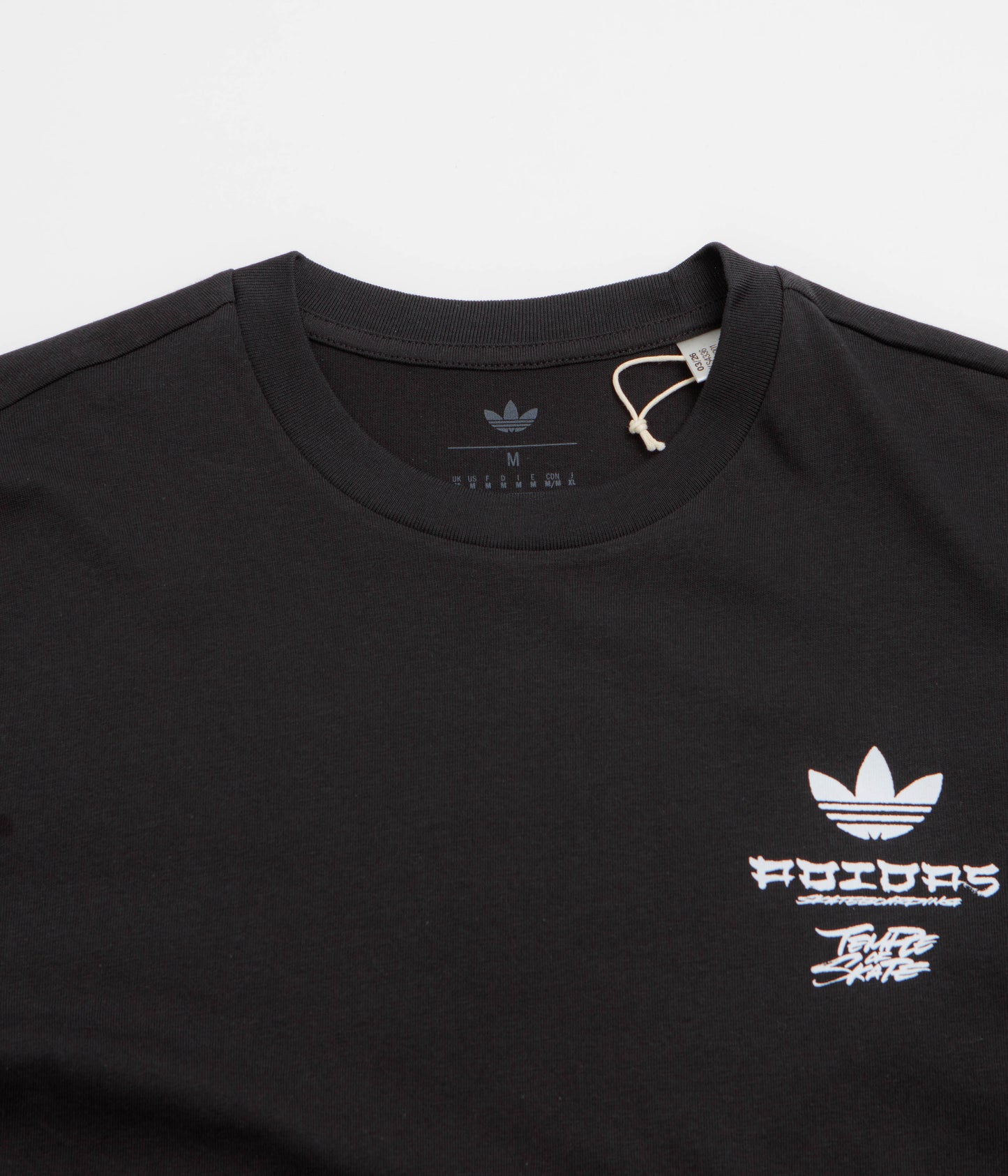 Adidas Temple Of Skate Crane T-Shirt - Black