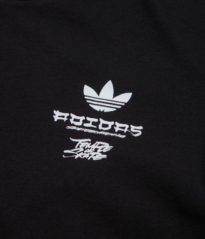Adidas Temple Of Skate Crane T-Shirt - Black