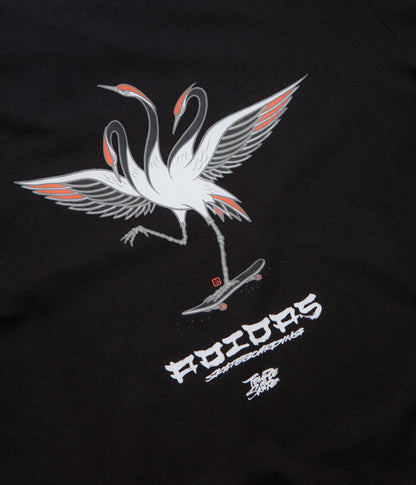 Adidas Temple Of Skate Crane T-Shirt - Black