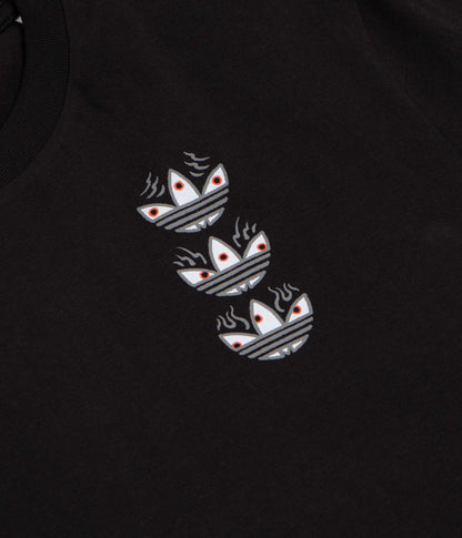 Adidas Temple Of Skate Curb T-Shirt - Black