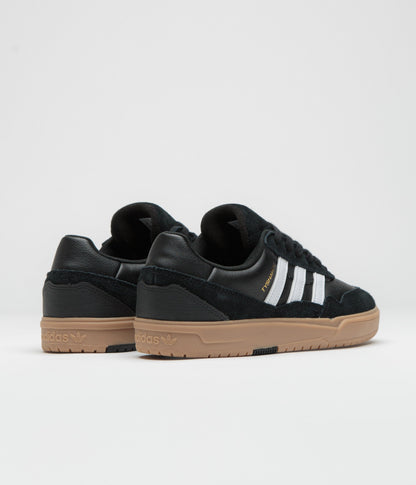 Adidas Tyshawn II Shoes - Core Black / FTWR White / Gum4 / Black