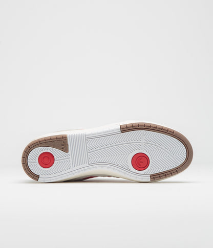 Adidas Tyshawn II Shoes - FTWR White / Better Scarlet / Chalk White
