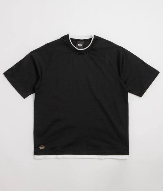 Adidas Tyshawn Premium T-Shirt - Black / White