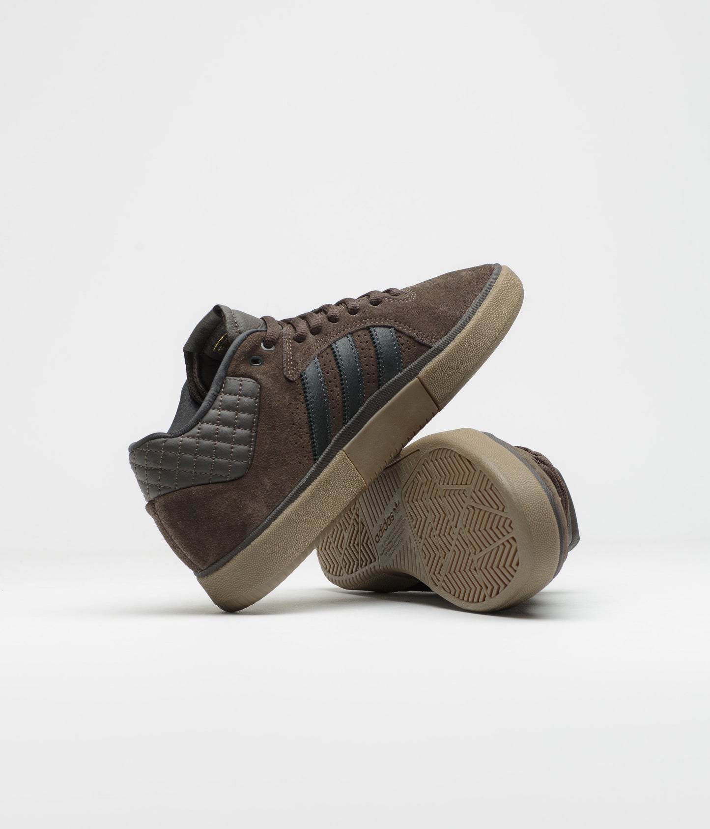 Adidas Tyshawn Shoes - Carbon / Aurora Coffee / Carbon