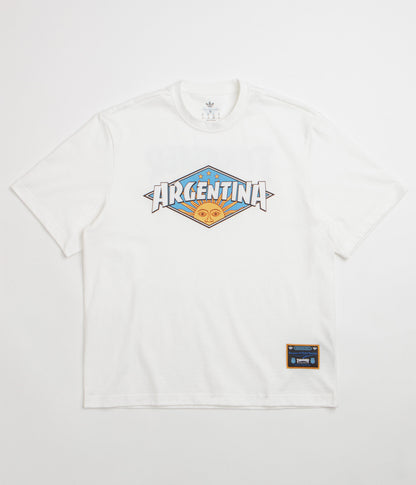 Adidas x Thrasher x AFA Argentina T-Shirt - Core White