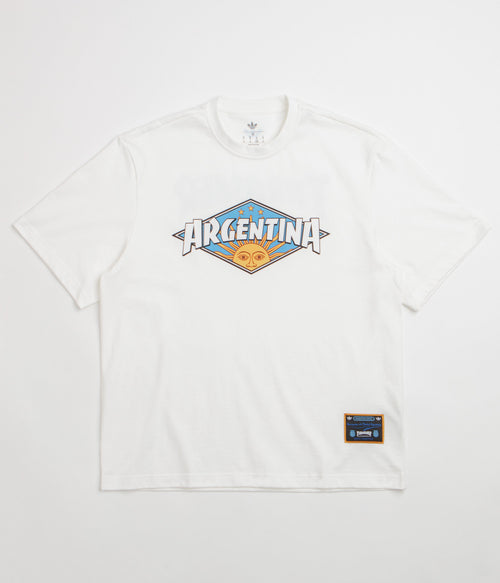 Adidas x Thrasher x AFA Argentina T-Shirt - Core White