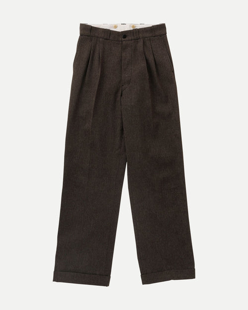 Taiga Takahashi Trousers — Brown