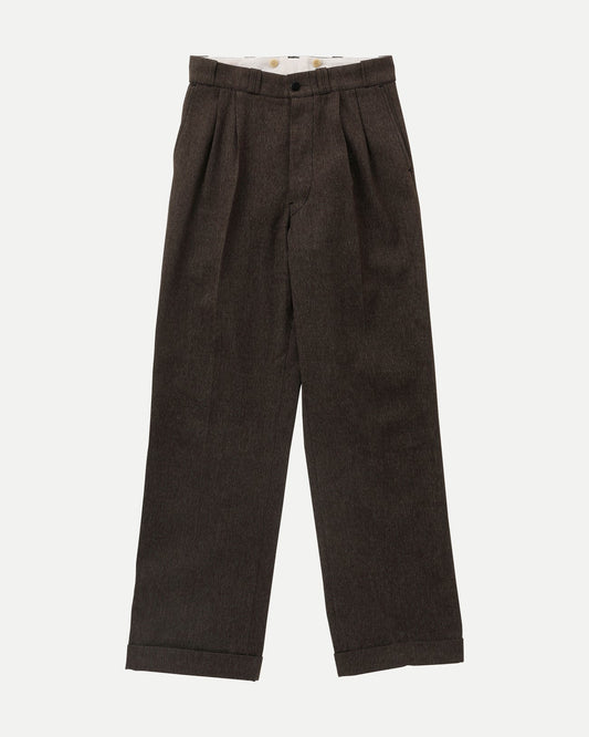 Taiga Takahashi Trousers — Brown
