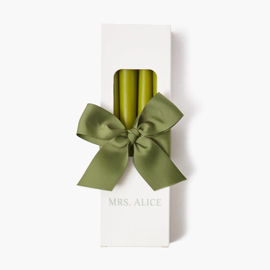 Apple Green Candles (Set of 8)