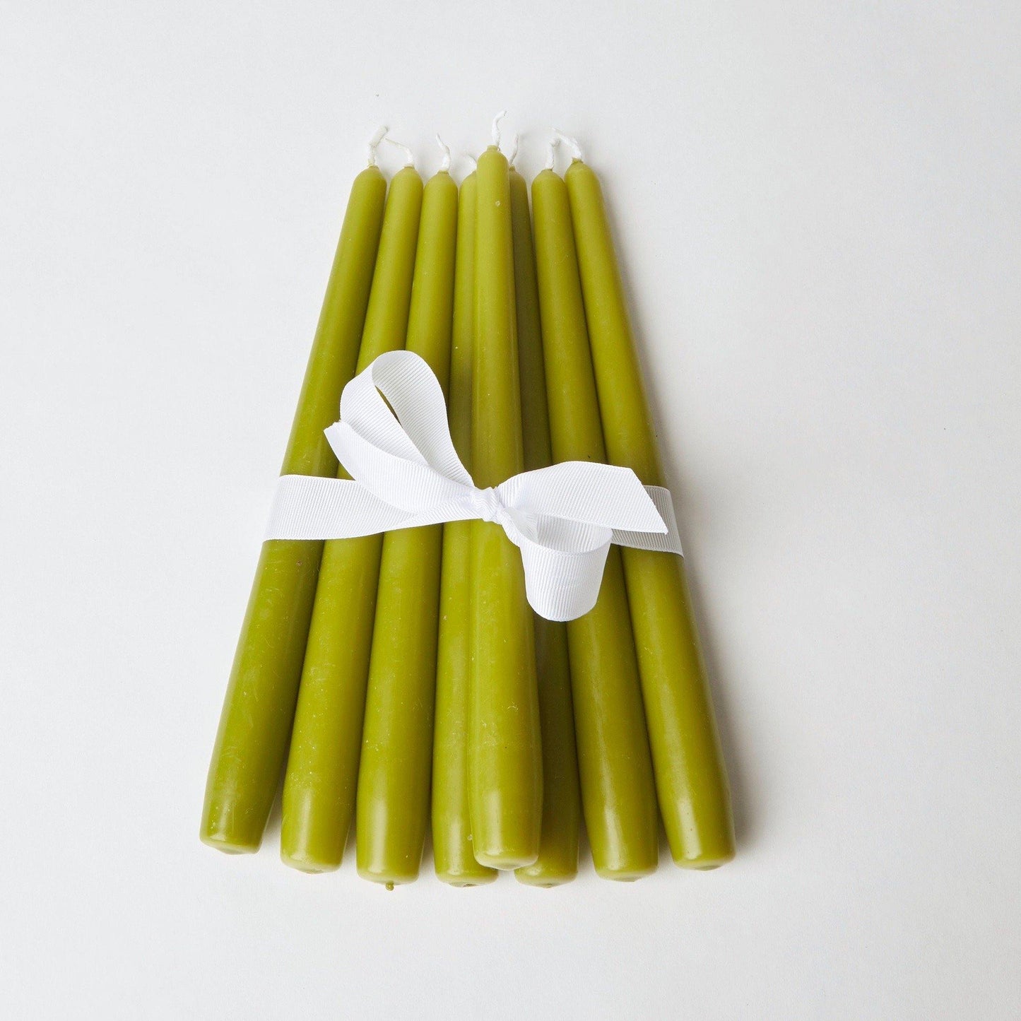 Apple Green Candles (Set of 8)