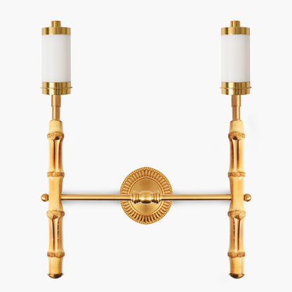 Bamboo Rechargeable Double Wall Light