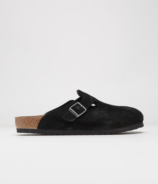 Birkenstock Boston Clogs - Black / Black