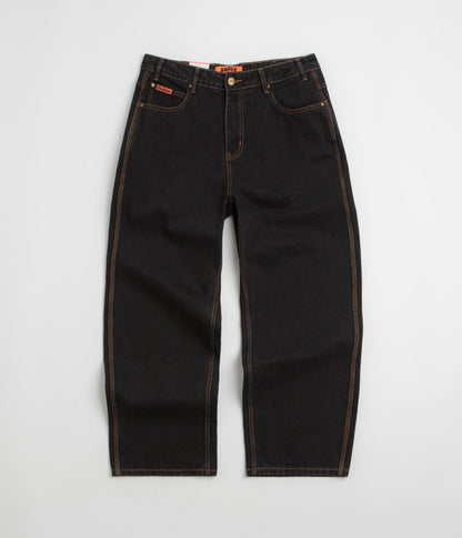 Butter Goods Baggy Jeans - Washed Black / Black