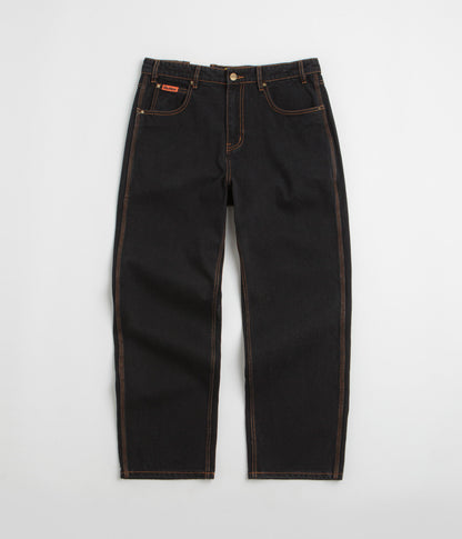 Butter Goods Relaxed Jeans - Washed Black / Black